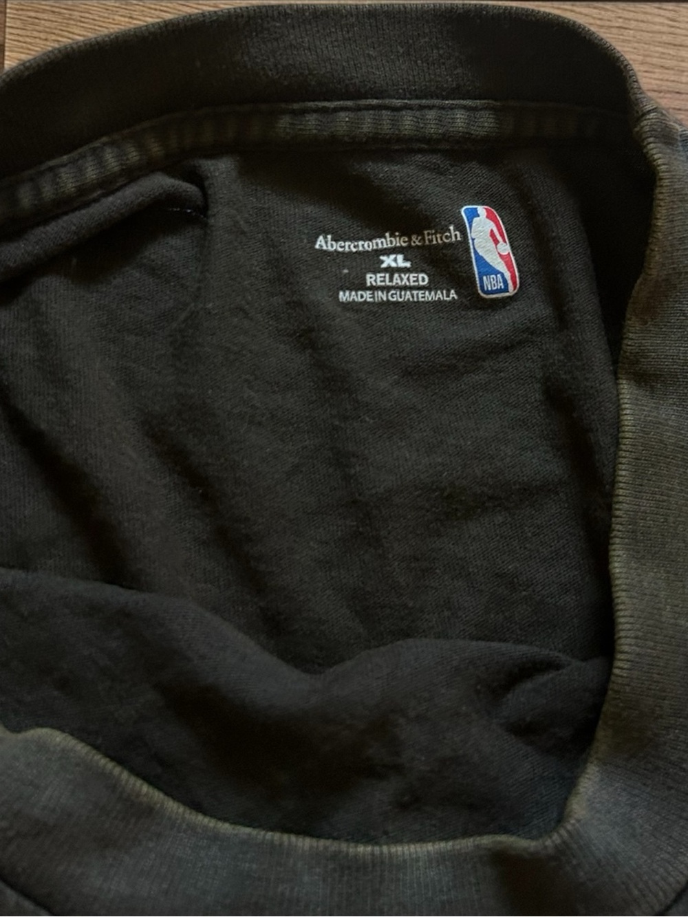 Abercrombie & Fitch NBA Houston Rockets Men’s Faded Graphic T Shirt Size XL - Picture 3 of 4